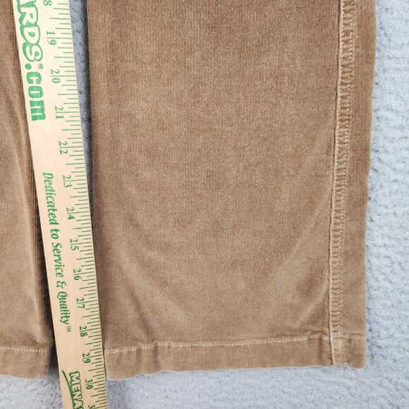 aeropostale Flare Leg Low Rise Corduroy Trouser Womens/Jr's 7/8 Y2K Flap Pockets - Picture 4 of 9